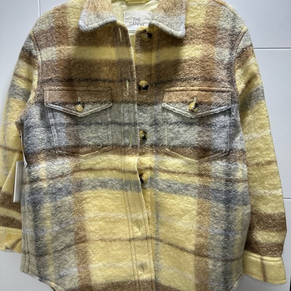 Aritzia Ganna Jacket/Shaket, plaid, XS (fits S) NWT - Picture 4 of 4